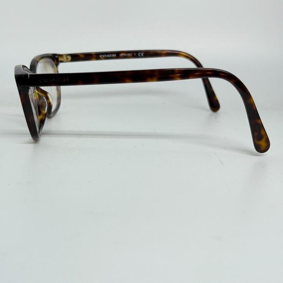 Coach HC6139U 5120 Rectangle Dark Tortoise Womens Eyeglasses H19086 - Picture 2 of 7